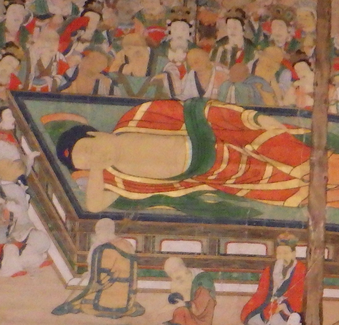 巨大な涅槃図を公開　８～10日の寝釈迦まつり　三重県鈴鹿市神戸